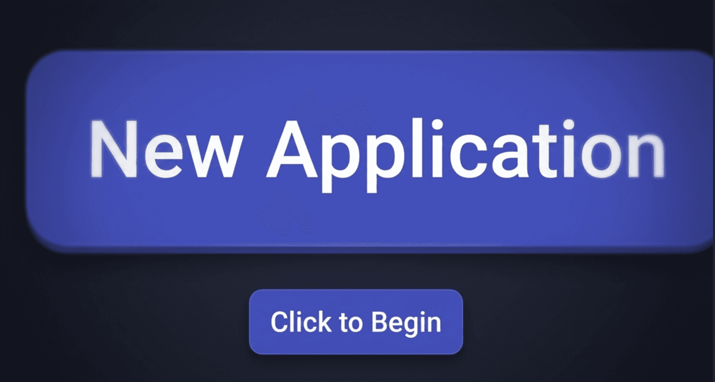 Discord Developer Portal — New Application button